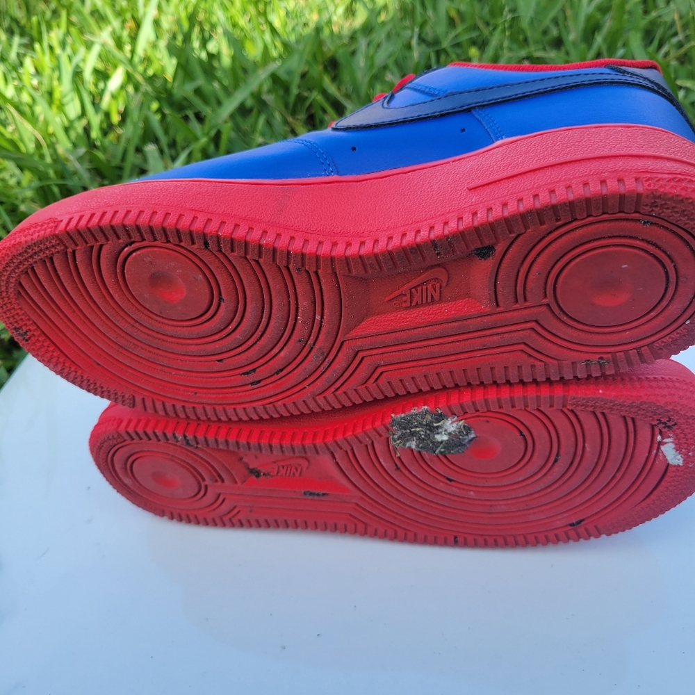 AF1 Red & Blue Custom - Picture 7 of 7
